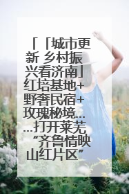 「城市更新 乡村振兴看济南」红培基地+野奢民宿+玫瑰秘境……打开莱芜“齐鲁情映山红片区”的破圈秘籍