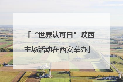 “世界认可日”陕西主场活动在西安举办
