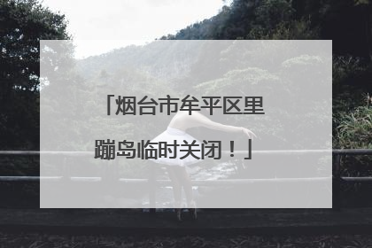烟台市牟平区里蹦岛临时关闭！