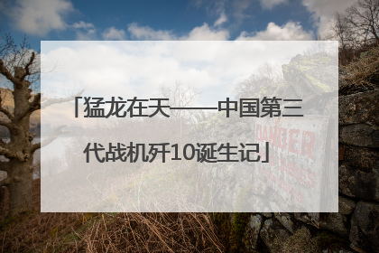 猛龙在天——中国第三代战机歼10诞生记