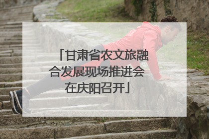 甘肃省农文旅融合发展现场推进会在庆阳召开