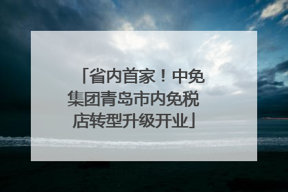 省内首家！中免集团青岛市内免税店转型升级开业