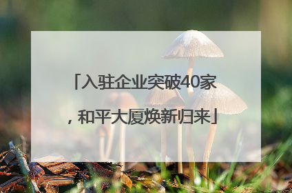 入驻企业突破40家，和平大厦焕新归来