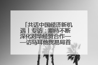 共话中国经济新机遇丨专访：期待不断深化对华经贸合作——访马耳他贸易局首席执行官布蒂吉格