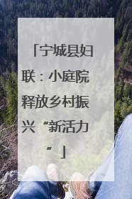 宁城县妇联：小庭院释放乡村振兴“新活力”