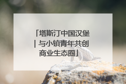 塔斯汀中国汉堡｜与小镇青年共创商业生态圈