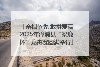 奋楫争先 敢拼爱赢｜2025年漳浦县“梁鹿杯”龙舟赛圆满举行