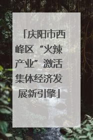 庆阳市西峰区“火辣产业”激活集体经济发展新引擎
