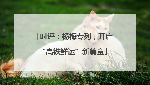 时评：杨梅专列，开启“高铁鲜运”新篇章