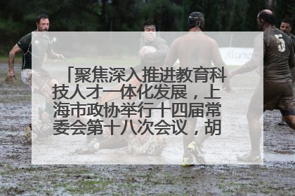 聚焦深入推进教育科技人才一体化发展，上海市政协举行十四届常委会第十八次会议，胡文容出席并讲话