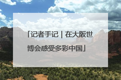 记者手记｜在大阪世博会感受多彩中国