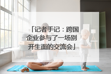 记者手记：跨国企业参与了一场别开生面的交流会