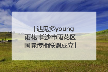 遇见多young雨花 长沙市雨花区国际传播联盟成立