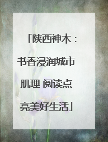 陕西神木：书香浸润城市肌理 阅读点亮美好生活