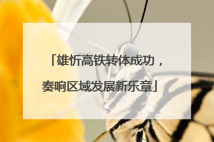 雄忻高铁转体成功，奏响区域发展新乐章